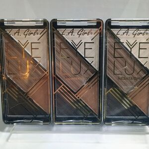 3 x LA Girl Eye Lux Eyeshadow Pallete #GES470 Idolize